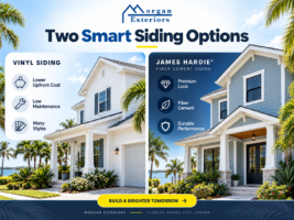 James Hardie and Vinyl siding replacement highlights