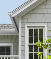 popular vinyl wood siding on Florida home
